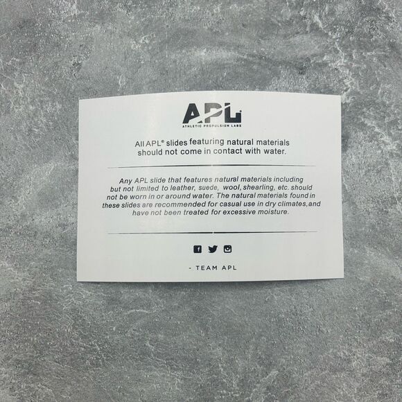 APL Athletic Propulsion Labs Lusso Leopard Slides Size 7 - Picture 11 of 13